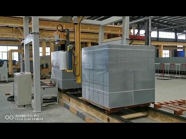 brick wrapping machine