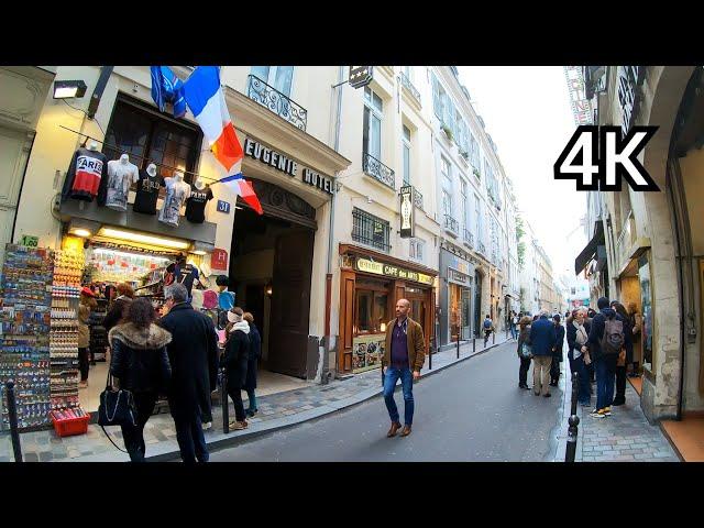 ⁴ᴷ Paris walking tour  Place Saint Michel and Saint Germain, France 4K