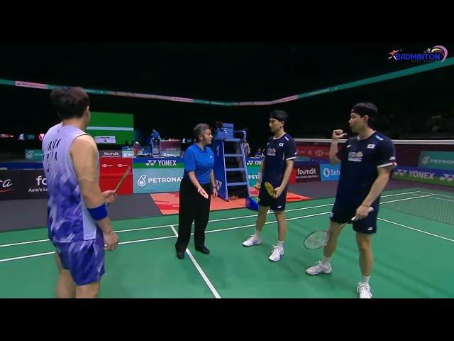 Liang Wei Keng/Wang Chang (CHN) vs Kim Won Ho/Seo Seung Jae(KOR) | R16 Petronas Malaysia Open 2025