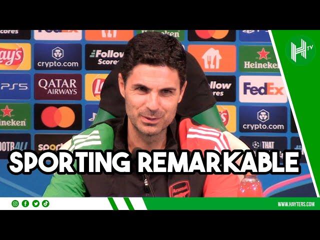 NEED AN AWAY WIN | Mikel Arteta | Sporting v Arsenal