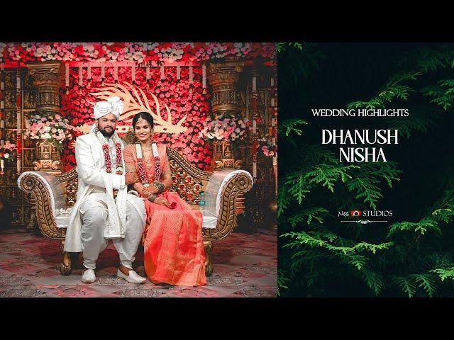 Most Beautiful Wedding Highlights of  DHANUSH + NISHA  By NB STUDIOS