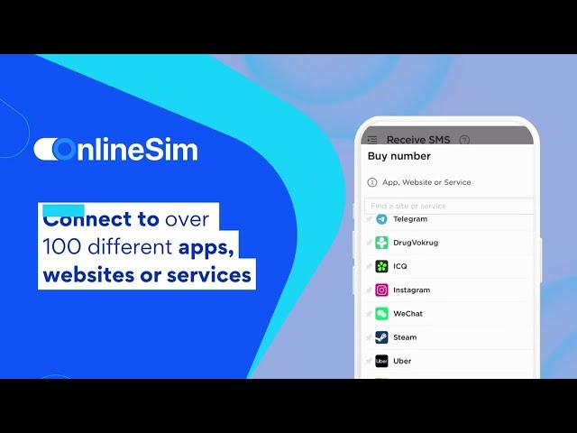 OnlineSim - Receive SMS online to virtual phone number