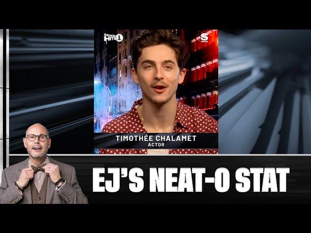 EJ Gave Timothée Chalamet His Approval to Play Him in a Biopic on Neat-O  | NBA on TNT