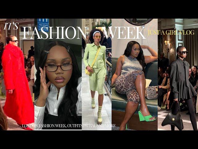 VLOG | LONDON FASHION WEEK | NEW OUTFITS | BEAUTY FAVES | CLUBBING | PR HAUL | JUST A GIRL VLOG