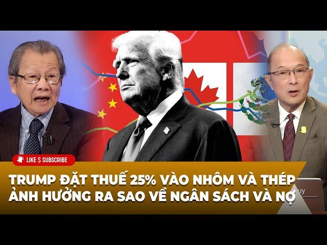 Tin Nổi Bật (02-10-2025) Trump đặt thuế 25% vào nhôm và thép ảnh hưởng ra sao về ngân sách và nợ