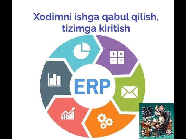 ERP.MAKTAB.UZ  xodimni ishga qabul qilish