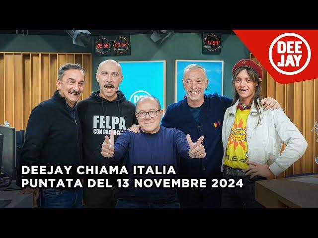 Deejay Chiama Italia - Puntata del 11 novembre 2024 / Ospite Carlo Verdone