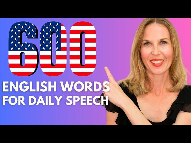 600 English Words for Every Day Life | English Vocabulary Masterclass