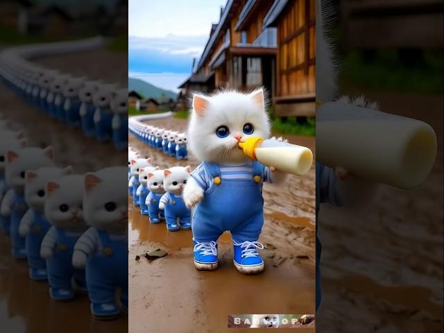  Beautiful Blue Dress shoe Cute Baby Cat Mini Groups  Blue Cute kitten 334 #dudidudidam #shorts