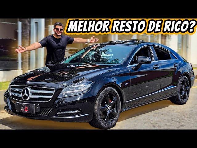 Mercedes-Benz CLS 350 2012 - Carro luxuoso de milionário mas que custa só 100 mil reais