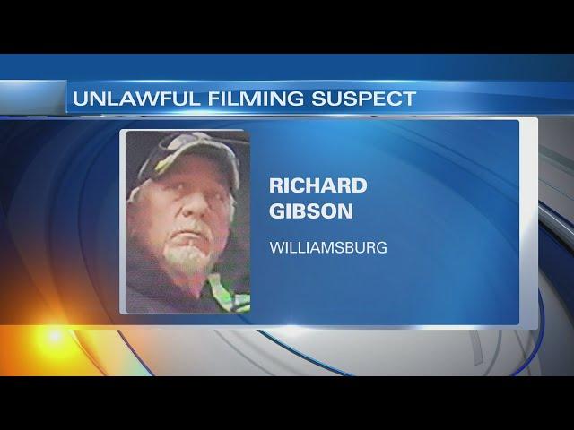 New Kent man wanted, accused of illegally filming woman in Williamsburg