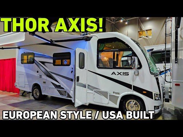 ALL NEW! USA Made EUROPEAN Style Motorhome! THOR AXIS 24.1 RV!