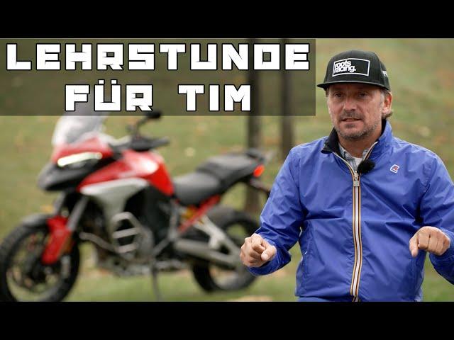 Ducati Multistrada V4S // Tim Schrick // Bernd Hiemer // Offroadbereich BILSTER BERG