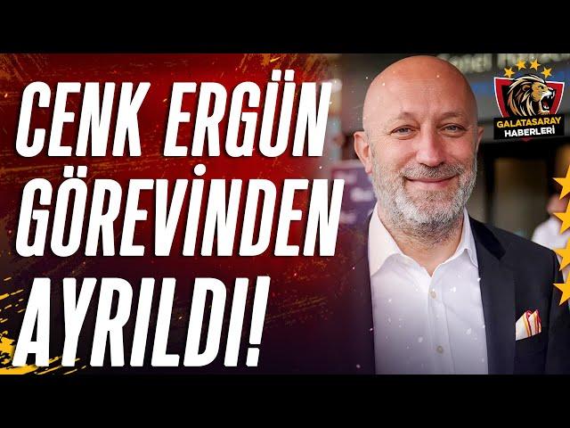 Galatasaray'da Cenk Ergün İstifa Etti! Levent Tüzemen'den İstifa Sonrası Çarpıcı Yorumlar!