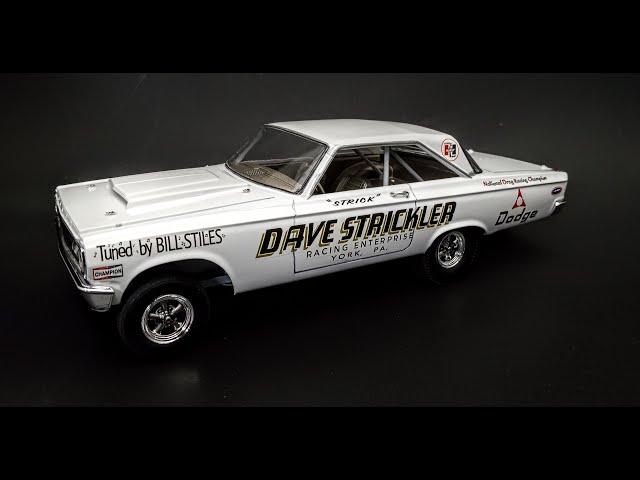 ALL NEW 1965 Dodge Coronet Funny Car 426 Hemi 1/25 Scale Model Kit Build How To Assemble Decal Paint