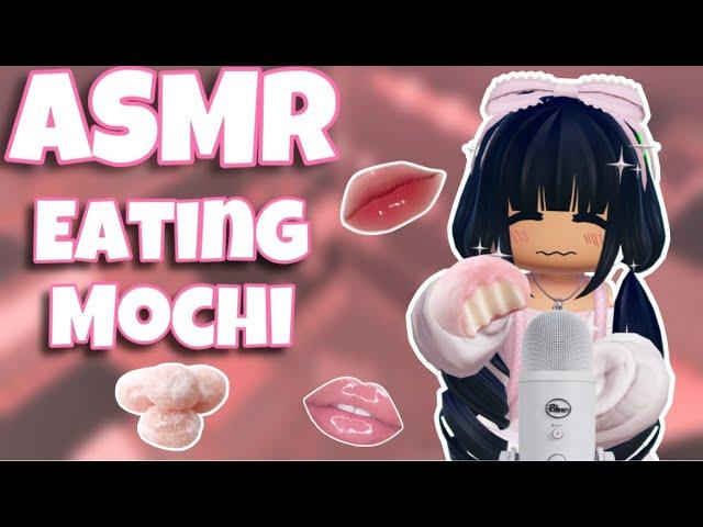 Roblox ASMR ~ MOCHI ICE CREAM EATING SOUNDS ️ (Chewy and Relaxing!)