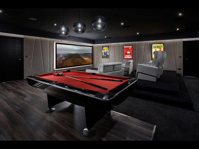 Awesome Home Cinema Games Room Tour