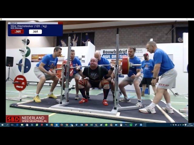 Wim Wamsteeker 25th Powerlifting Nationals (2016)