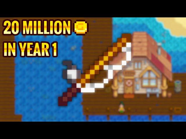 Stardew Valley Challenge: 20 Million in 1st Year ~ Part 1