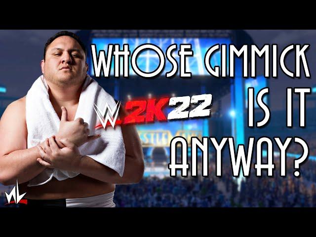 Whose Gimmick is it Anyway? - Samoa Joe [WWE 2K22]