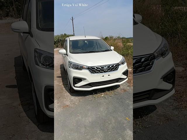 White Ertiga | New Ertiga Vxi #automobile #shortsfeed #shorts #short