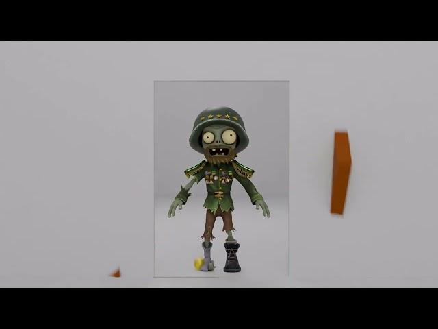 SUPER COMMANDO, OPEN THE DOOR (PvZ GW animation)