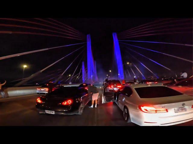 SQUEEZE TEAM TAKES OVER KOSCIUSZKO BRIDGE!