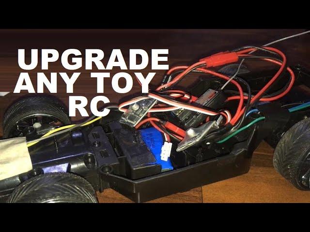 Upgrade any Toy RC Car Jada Hyperchargers SIMPLE DIY Flysky