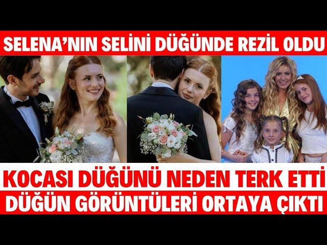 CANSU DEMİRCİ DÜĞÜN GÖRÜNTÜLERİ DÜĞÜNDE YAŞANANLAR SELENA DİZİSİ OYUNCUSU SİNEM KOBAL SEDA SAYAN