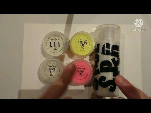 How to use and mix Lit glow in the dark uv paint