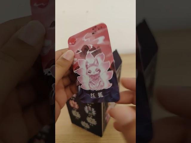 Unboxing Fox/Kitsune box #asmr #toy #unbox #cute #shorts #box #fox #kitsune