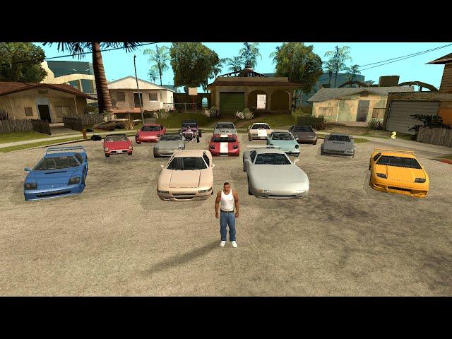 How To Get All Sports Cars In Gta San Andreas