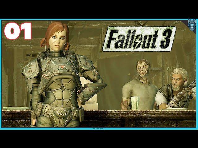 Fallout 3 - Part 1 - BLIND PLAYTHROUGH (Xbox Series X Gameplay)