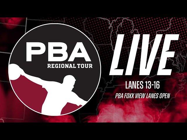 LIVE | LANES 13-16 | ADVANCERS ROUND | PBA Foxx View Lanes Open