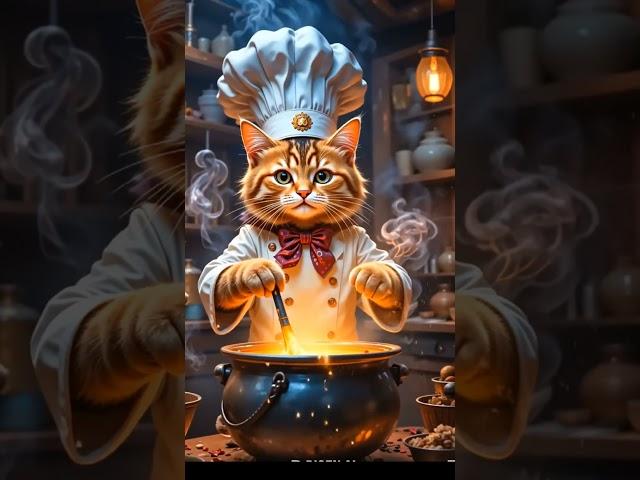 "Chef Meow's Magical Cooking Quest"