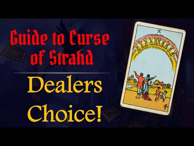 Guide to Curse of Strahd: 3 Tarokka Readings