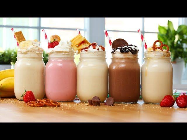 5 OUTRAGEOUS Milkshake Recipes!