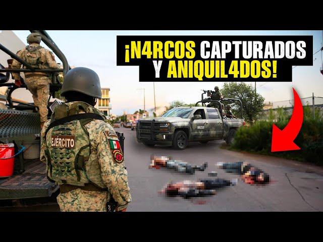 Así fueron CAPTURADOS y EJECUT4DOS los N4RCOS más peligrosos por el Ejército Mexicano