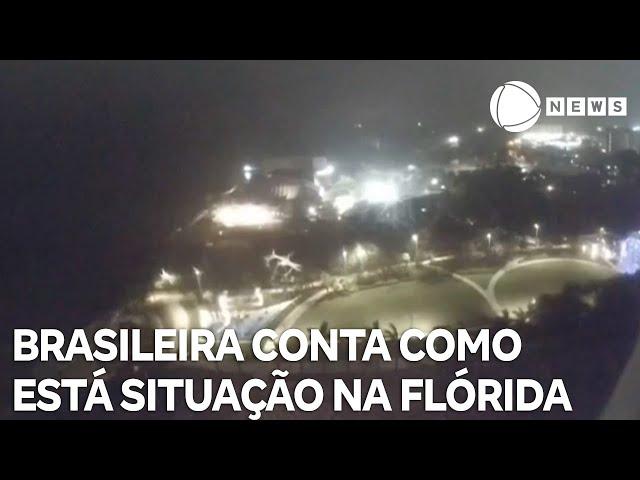 Brasileira conta como está situação na Flórida