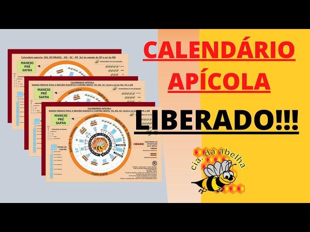 Calendário Apícola LIBERADO