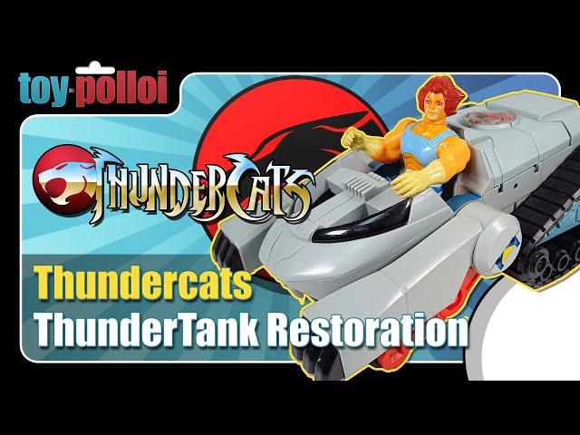 Vintage Thundercats  ThunderTank restoration and repair - Toy Polloi