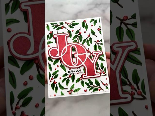 These Craft Supplies Make EASY DIY Christmas Cards! ASMR Crafting #asmr #asmrsounds #craft