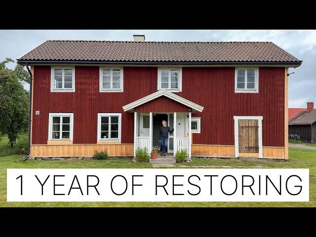 FIRST YEAR Restoring our SWEDISH HOUSE I What we did so far! Episode 7