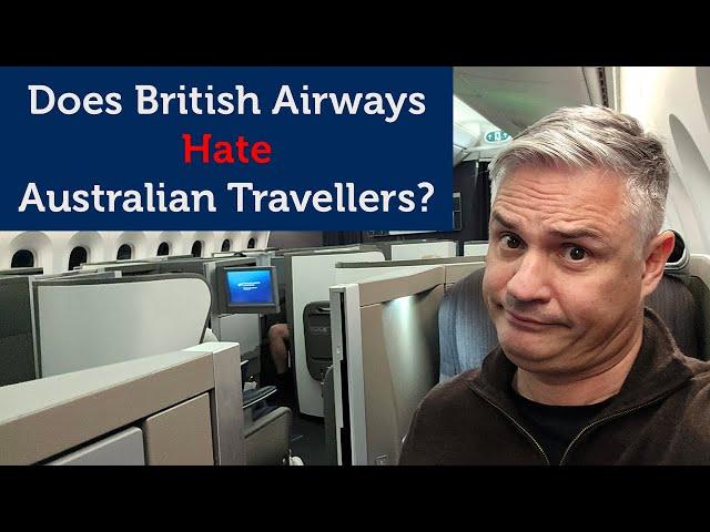 Does British Airways Hate Australian Travellers?