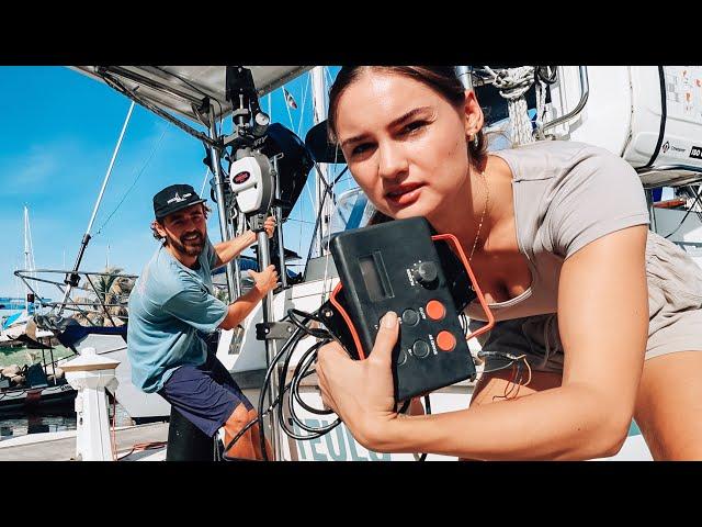 BOAT LIFE: The 160lb ADDITION which took a BIG weight off our mind // Teulu Tribe