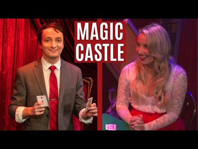 Daniel Roy at the Magic Castle