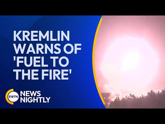 Kremlin Warns of 'Fuel to the Fire' as US Approves Long-Range Strikes in Russia | EWTN News Nightly