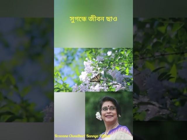 Tabo amal parosoraso - তব অমল পরশরস - Rezwana Choudhury Bannya