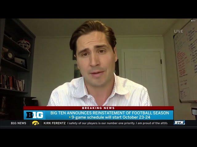 Big Ten Football is Back | J Leman Interview