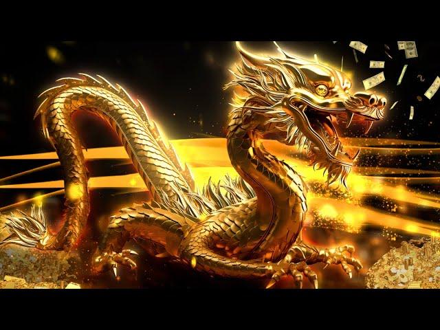 Golden Dragon of Abundance | Wealth and Power | Burn Negative Energy | Feng Shui | 888 hz